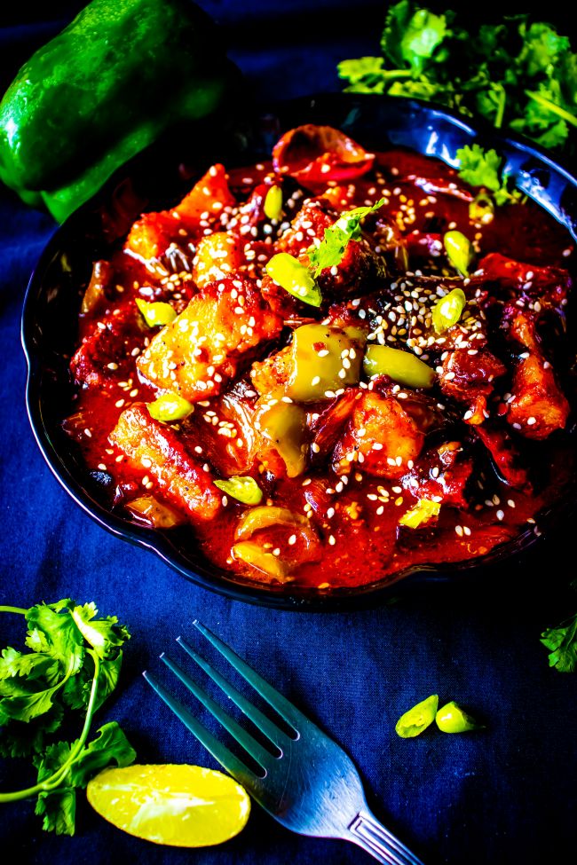 Spicy Chili Paneer