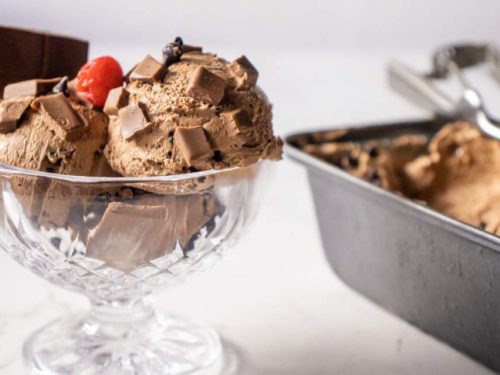 Belgian Chocolate Ice Cream at Home