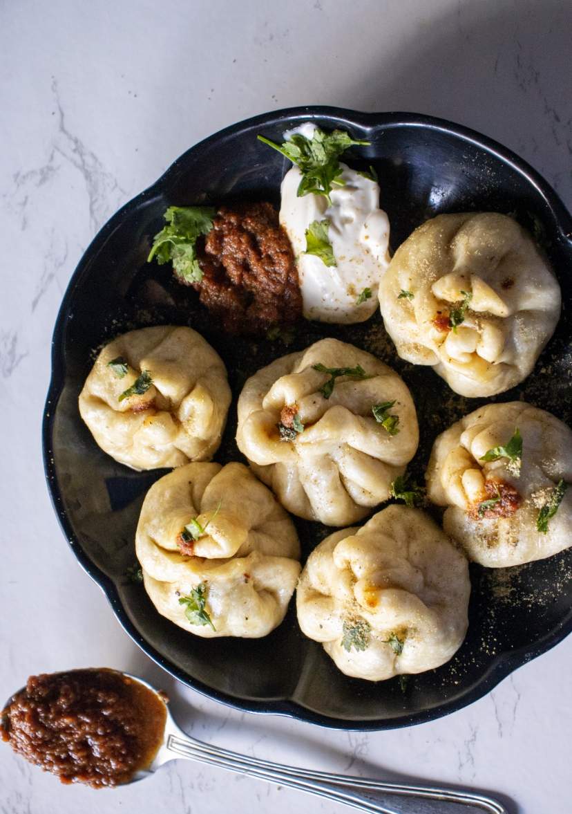 Momos Maker, bun, snack, dough, baking, Momo