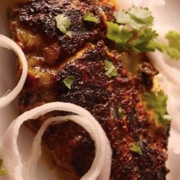 Tandoori Pomfret Fish without oven