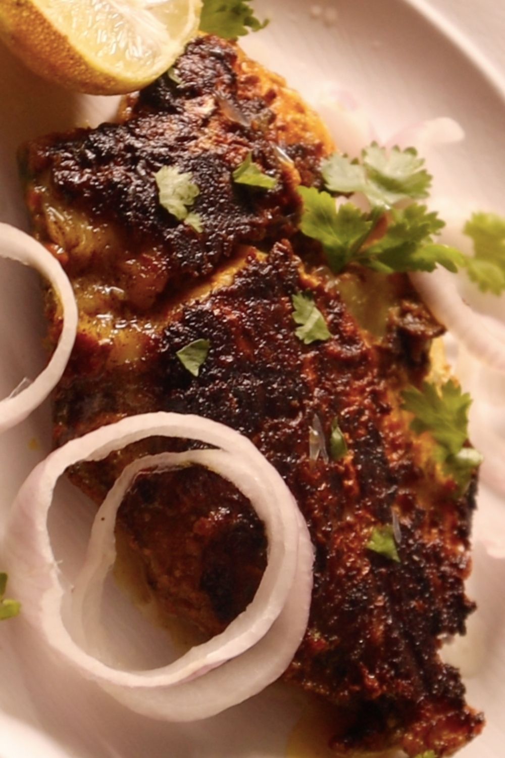 Tandoori Pomfret Fish without oven