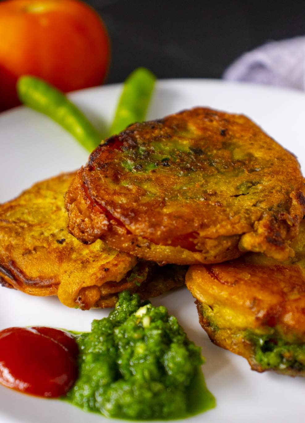 Surat Special Tomato Bhajia